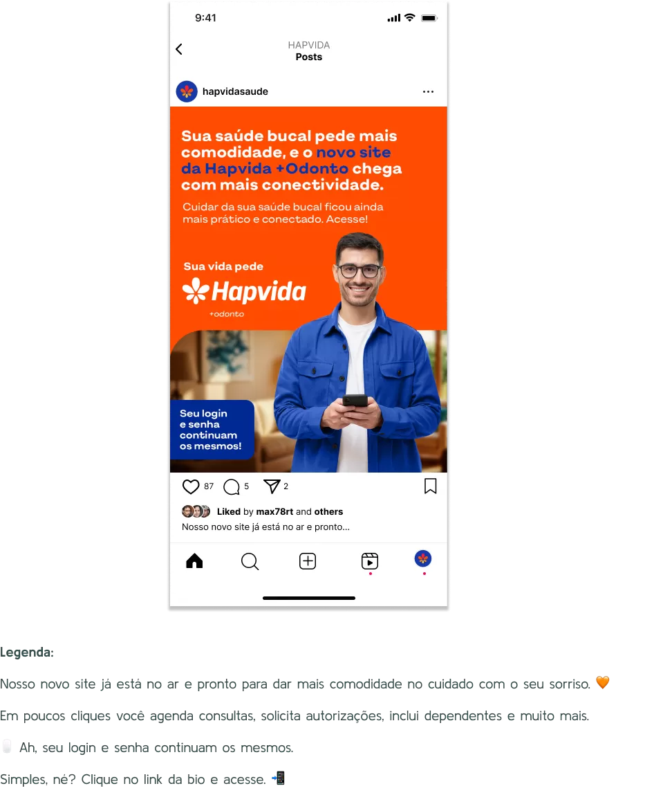 Hapvida – Lançamento Novo Site - Item 11