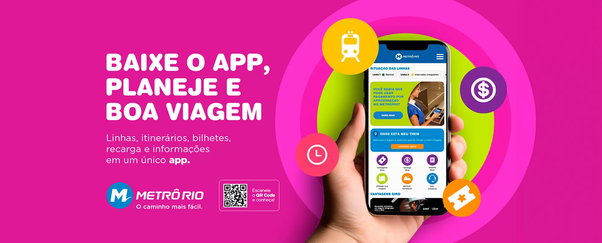Metrô Rio – Lançamento App - Item 1